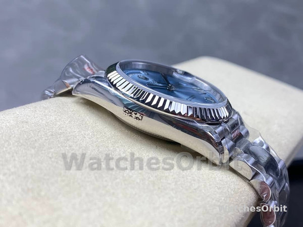 Rolex Day Date 128236 0018 Ice Blue Roman Dial