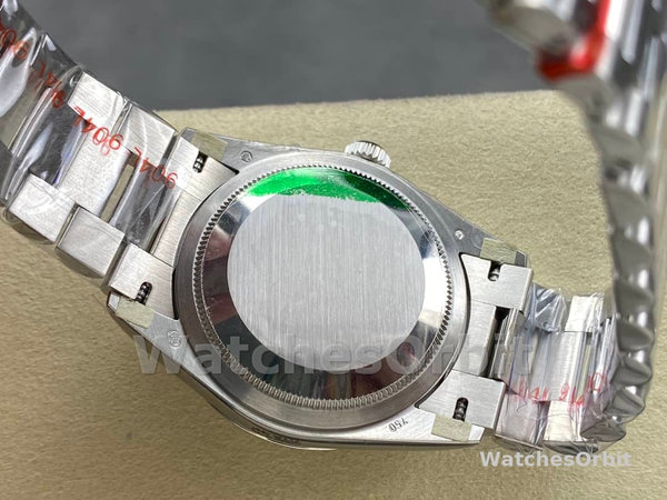 Rolex Day-Date 128239 0005 White Gold Silver Index Dial 36MM Unisex Replica Watch