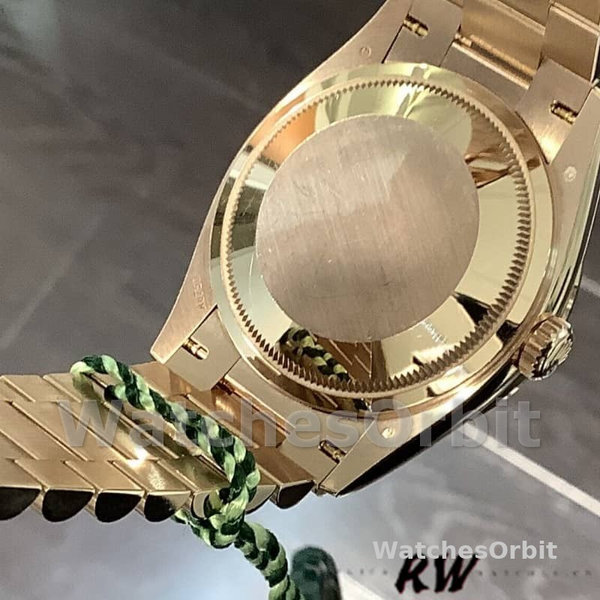 Rolex Day-Date 128345RBR Brown Ombre Dial Everose Gold 36MM Unisex Replica Watch