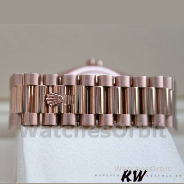 Rolex Day-Date 128345RBR Eisenkiesel dial Everose Gold 36MM Unisex Replica Watch