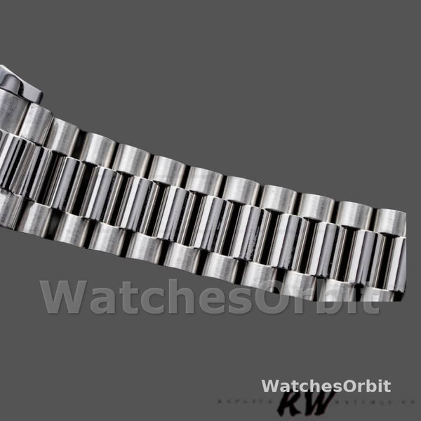 Rolex Day-Date 218206 Concentric Circle Ice Blue Dial Platinum 41MM Mens Replica Watch