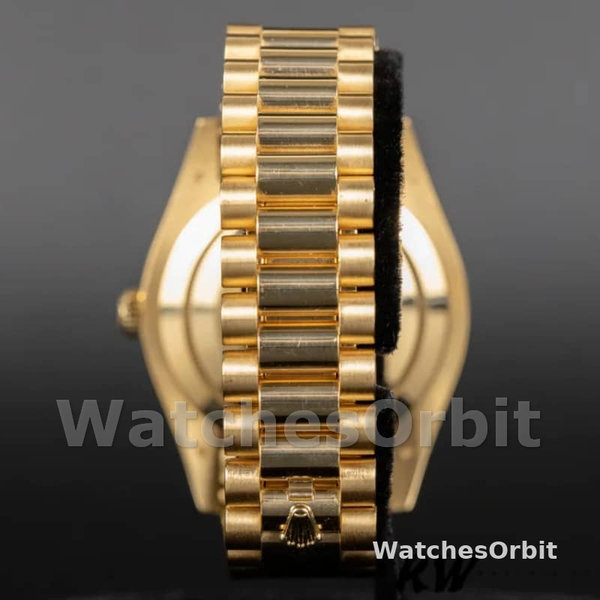 Rolex Day-Date 218238 Ivory Dial Yellow Gold 41MM Mens Replica Watch
