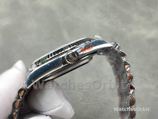 Rolex Day-Date 228239 Meteorite Grey Dial Fluted Bezel 40mm Mens Replica Watch