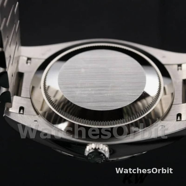 Rolex Day-Date 228349RBR Silver Roman Dial Diamond Bezel 40mm Mens Replica Watch