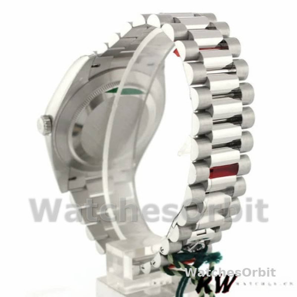 Rolex Day-Date 228396TBR Black Dial Diamond Bezel 40mm Mens Replica Watch