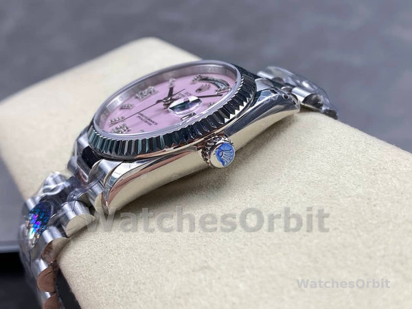 Rolex Day Date 36 Pink Roman m128236 0006