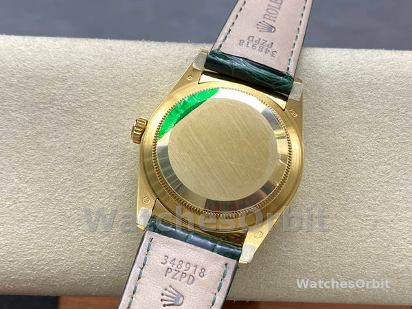 Rolex Day Date 36 White Dial Solid 18k Yellow Gold 118138 Roman