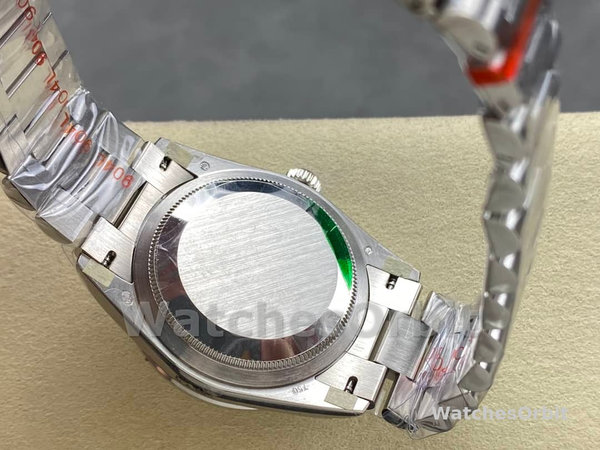 Rolex Day Date 36 White Gold Diamond Bezel White Dial m128399tbr 0019