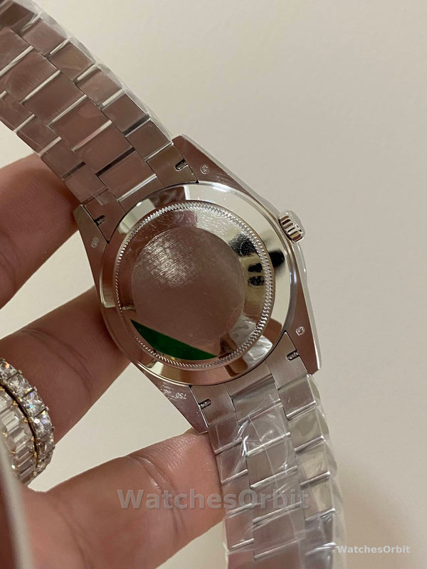 Rolex Day-Date 40 Platinum Meteorite Diamond Dial M228396TBR 0027 Men's Watch