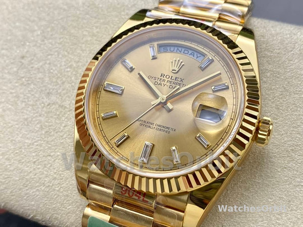 Rolex Day Date 40 Yellow Gold Champagne Dial m228238 0005