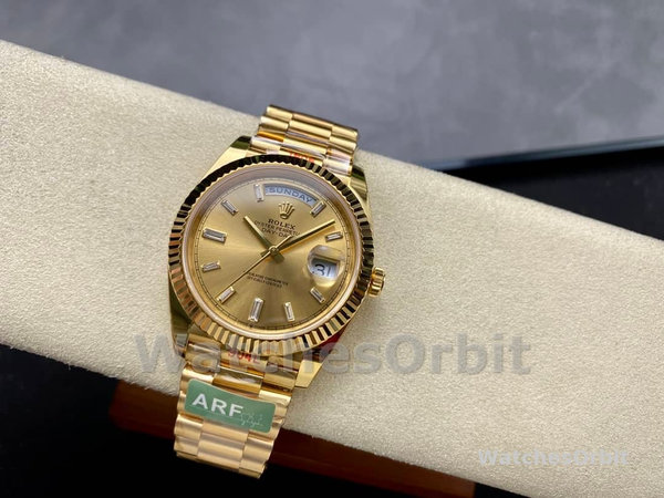 Rolex Day Date 40 Yellow Gold Champagne Dial m228238 0005