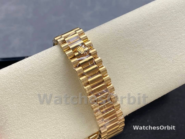 Rolex Day Date 40 Yellow Gold Green Ombre Dial M228238 00691