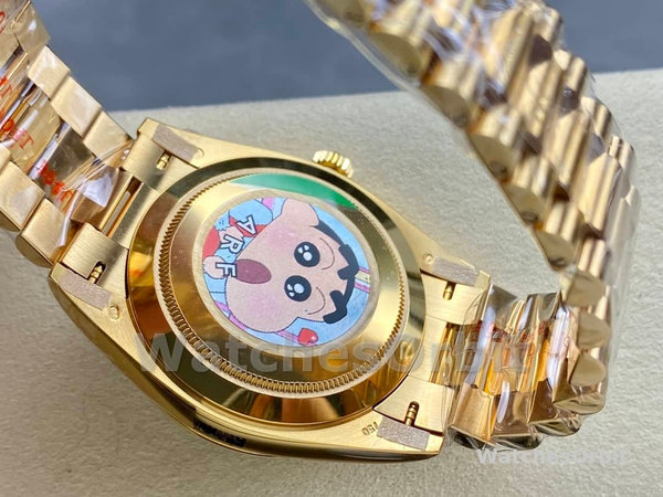 Rolex Day Date 40 Yellow Gold Green Ombre Dial M228238 00691
