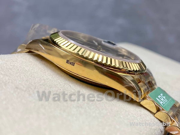 Rolex Day Date 40mm Yellow Gold President Black Dial m228238 0067