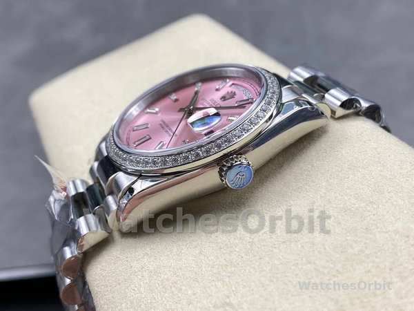 Rolex Day Date President 36mm White Gold President Bracelet 128349rbr 0053