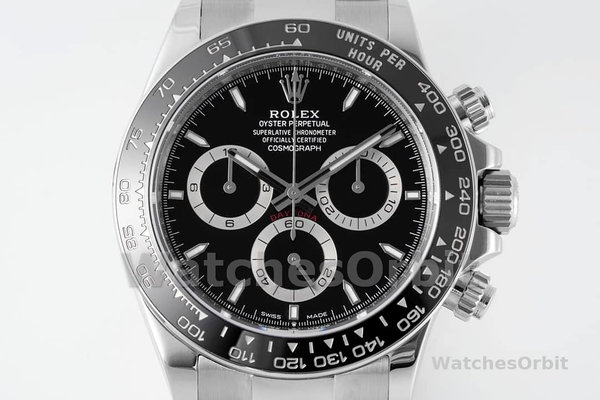 Rolex Cosmograph Daytona 116500LN Ceramic Bezel Black Dial 40mm Mens Replica Watch