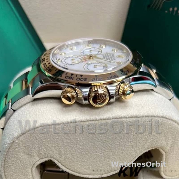 Rolex Cosmograph Daytona 116503 White Mother Of Pearl Dial 40MM Mens Replica Watch