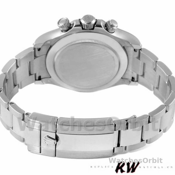 Rolex Cosmograph Daytona 116509 Gray Arabic Dial White Gold 40MM Mens Replica Watch
