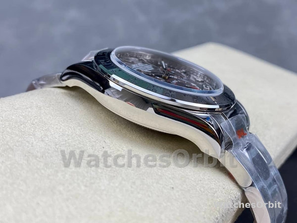 Rolex Cosmograph Daytona 116509 Gray Arabic Dial White Gold 40MM Mens Replica Watch
