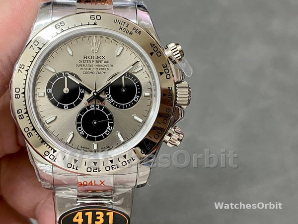 Rolex Cosmograph Daytona 116509 Silver Index Dial 40MM Mens Replica Watch