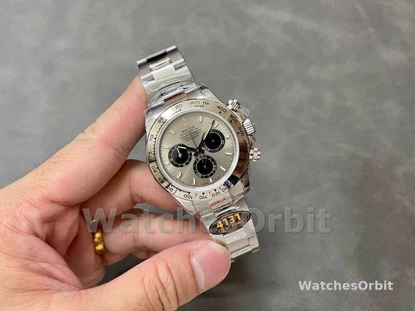 Rolex Cosmograph Daytona 116509 Silver Index Dial 40MM Mens Replica Watch