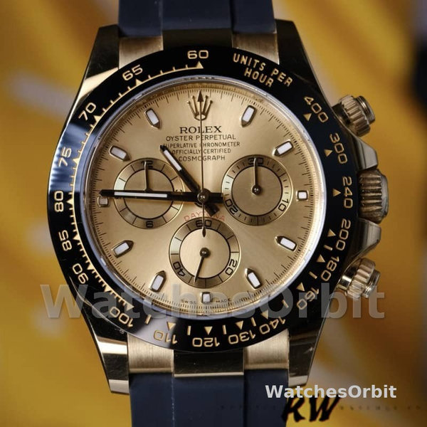 Rolex Cosmograph Daytona 116518 Champagne Dial Automatic 40mm Mens Replica Watch