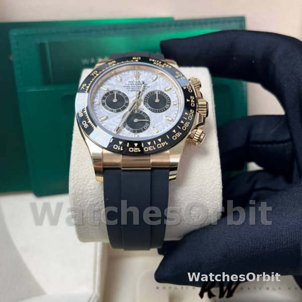 Rolex Cosmograph Daytona 116518LN Meteorite and Black Index Dial 40mm Mens Replica Watch