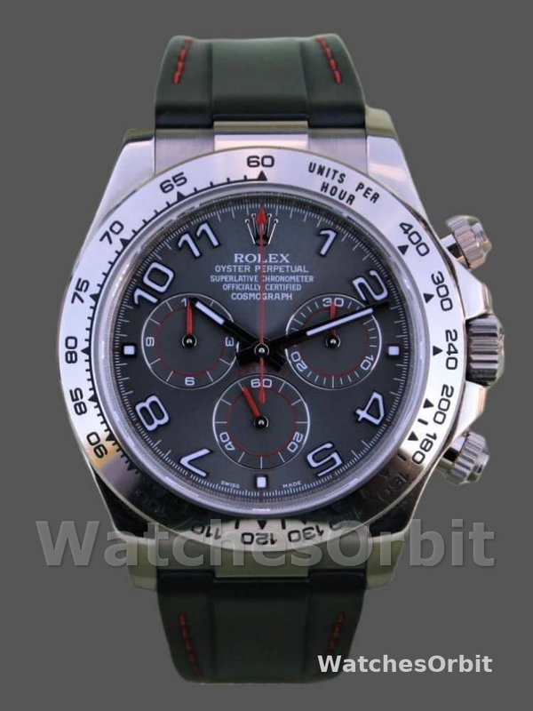 Rolex Cosmograph Daytona 116519 Grey Racing Dial 40mm Mens Replica Watch