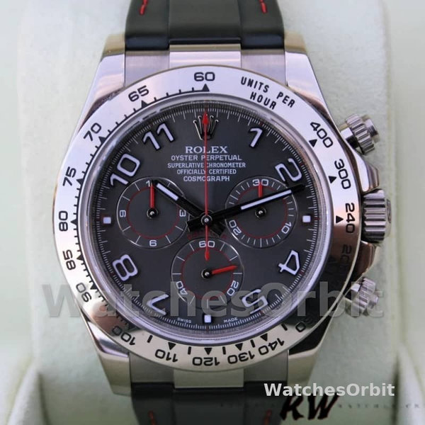 Rolex Cosmograph Daytona 116519 Grey Racing Dial 40mm Mens Replica Watch