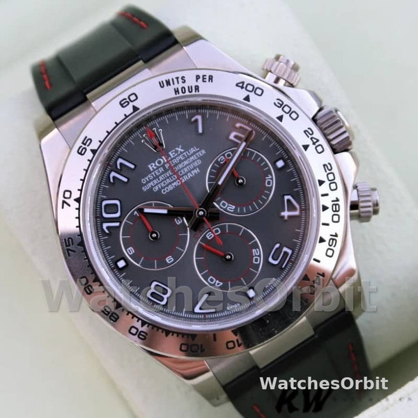 Rolex Cosmograph Daytona 116519 Grey Racing Dial 40mm Mens Replica Watch