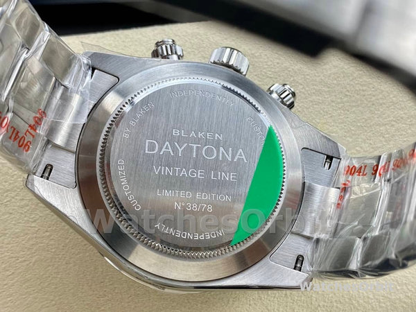 Rolex Cosmograph Daytona 116520 Bamford Paul Newman White Dial Steel 40mm Men's Watch