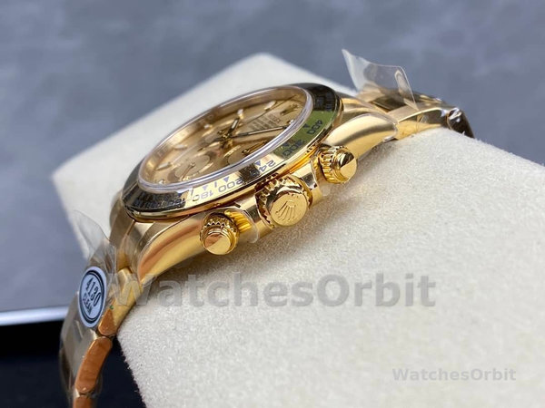 Rolex Cosmograph Daytona 116528 Champagne Index Dial 40MM Mens Replica Watch