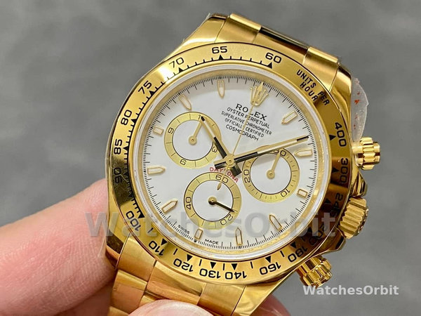 Rolex Cosmograph Daytona 116528 White Index Dial 40MM Mens Replica Watch