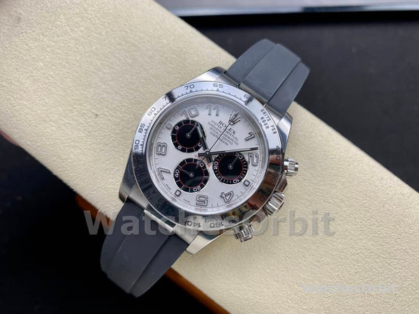 Rolex Cosmograph Daytona White Gold Case Panda Dial 116519 Men's Watch