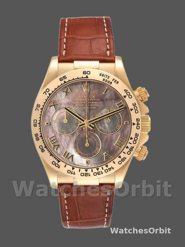 Rolex Daytona 116518 Mother of Pearl Dial 40mm Mens Replica Watch
