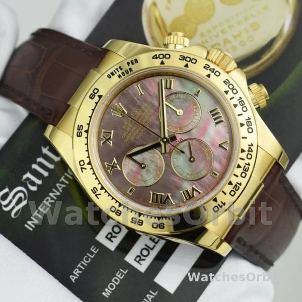 Rolex Daytona 116518 Mother of Pearl Dial 40mm Mens Replica Watch