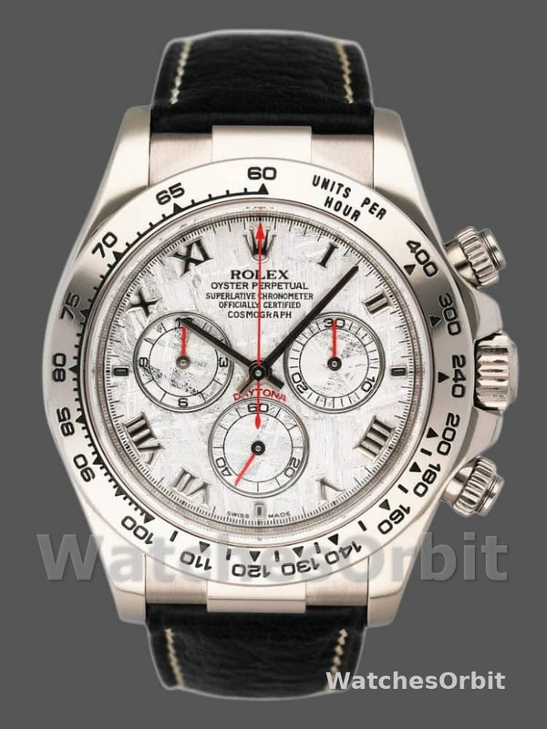 Rolex Daytona 116519 Meteorite Dial Automatic 40mm Mens Replica Watch