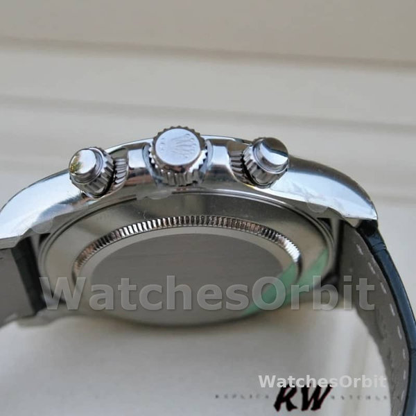 Rolex Daytona 116519 Meteorite Dial Leather strap 40mm Mens Replica Watch