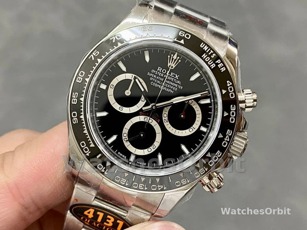 Rolex Daytona 116520 Stainless Steel Case Black Dial 40MM Mens Replica Watch