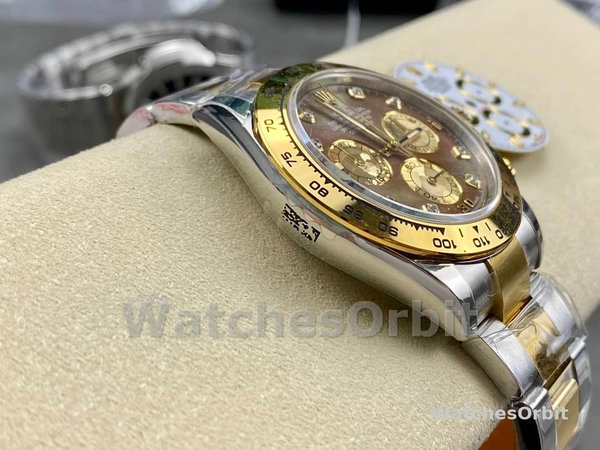 Rolex Daytona 116523 Dark MOP Black Dial 40mm Mens Replica Watch