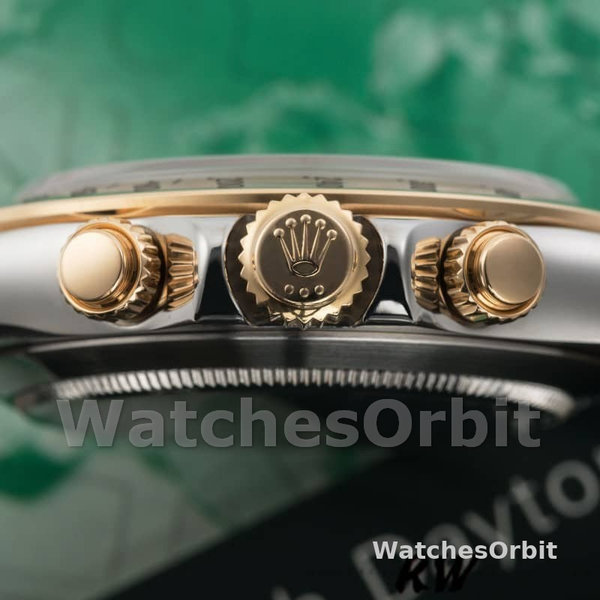 Rolex Daytona 116523 Stainless steel Black MOP Dial 40mm Mens Replica Watch