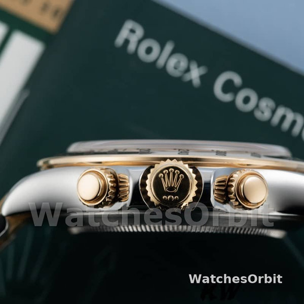 Rolex Daytona 116523 Steel Yellow Gold Blue Racing Dial 40mm Mens Replica Watch