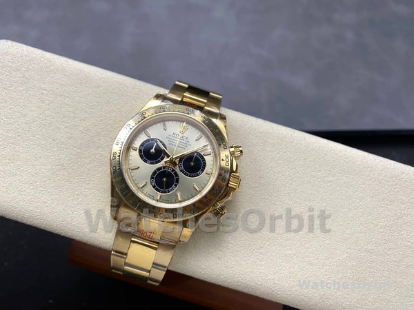 Rolex Daytona 126508 0006 Yellow Gold on Bracelet 1:1 Replica Watch