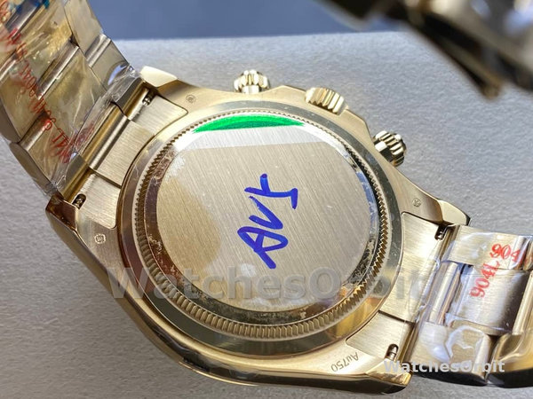 Rolex Daytona 126508 0006 Yellow Gold on Bracelet 1:1 Replica Watch