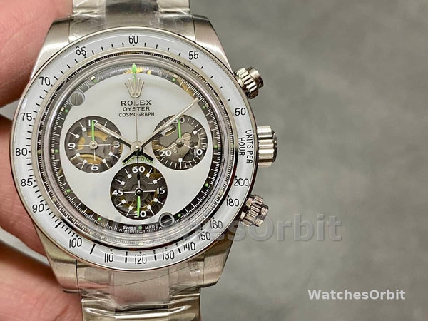 Rolex Daytona Cosmograph Artisans De Geneve Edition White Dial Men's Watch