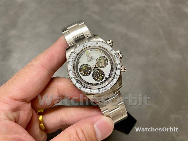 Rolex Daytona Cosmograph Artisans De Geneve Edition White Dial Men's Watch