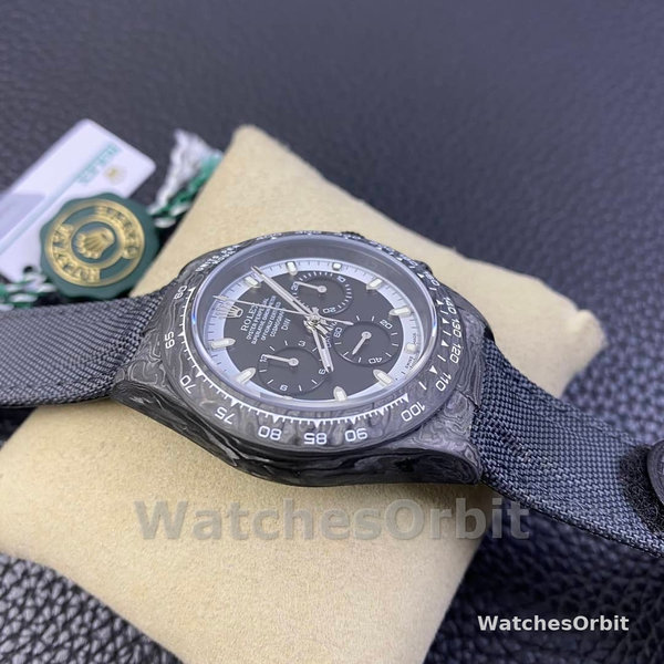 Rolex Daytona Cosmograph DIW Carbon Fiber Black Dial 40mm
