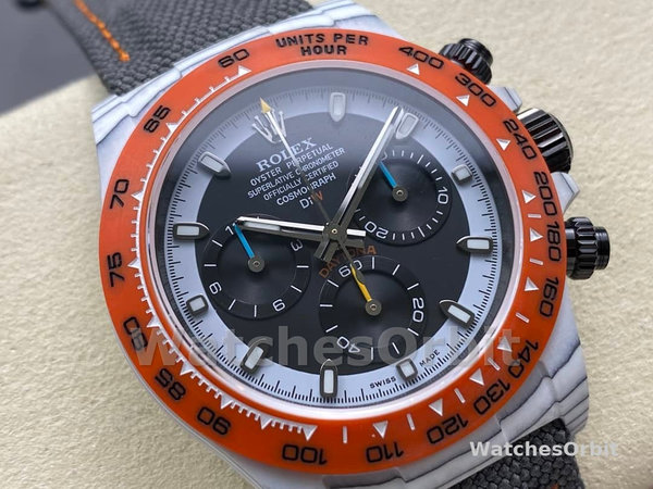 Rolex Daytona Cosmograph DiW Ocellaris Quartz Fibre 40mm Mens Watch