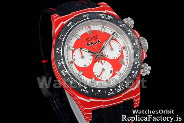 Rolex Daytona Diw x Kakha Kaladze Customised Oyster Red Quartz Carbon Fiber 40mm
