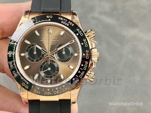 Rolex Daytona Everose Rubber 116515 Chocolate